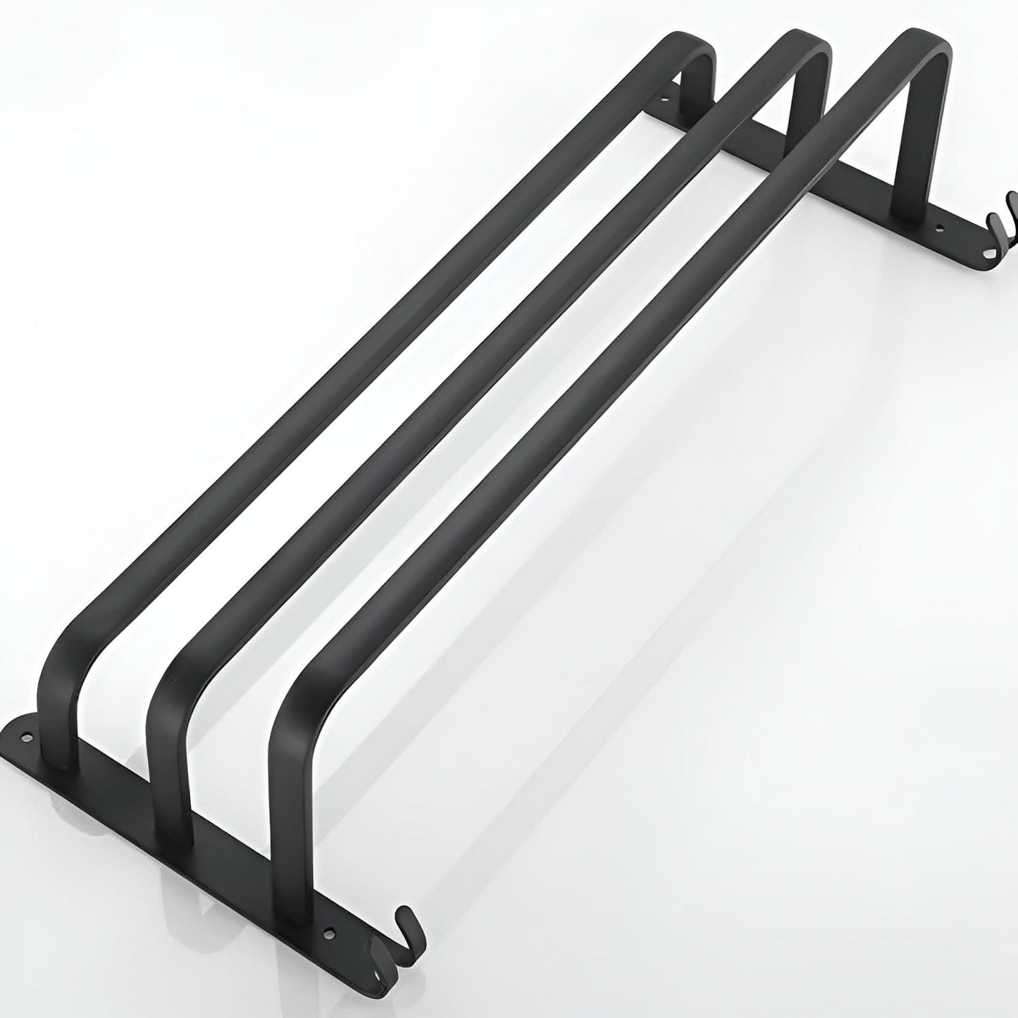 3-Layer Wall Mounted Towel Rack No Drill Bathroom Storage Home Decor