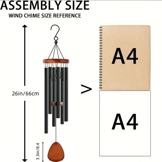 Aluminum Tube Wind Chime Retro Garden Outdoor Decoration
