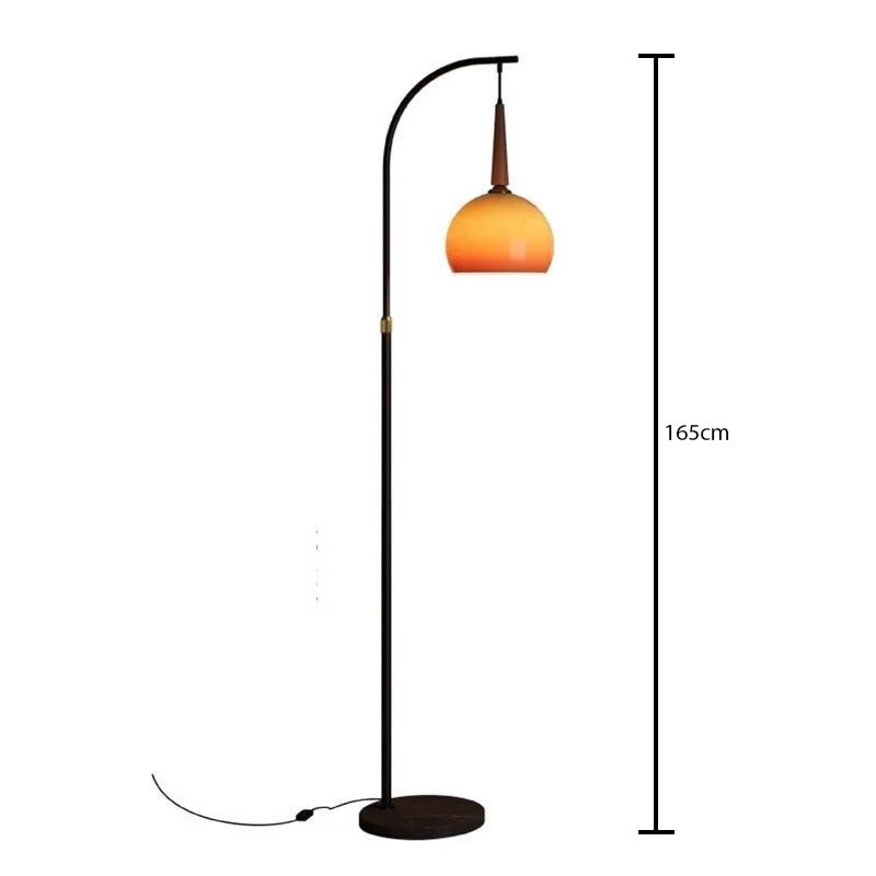 Modern LED Arc Floor Lamp Sunset Effect Standing Light Living Room Home Decor