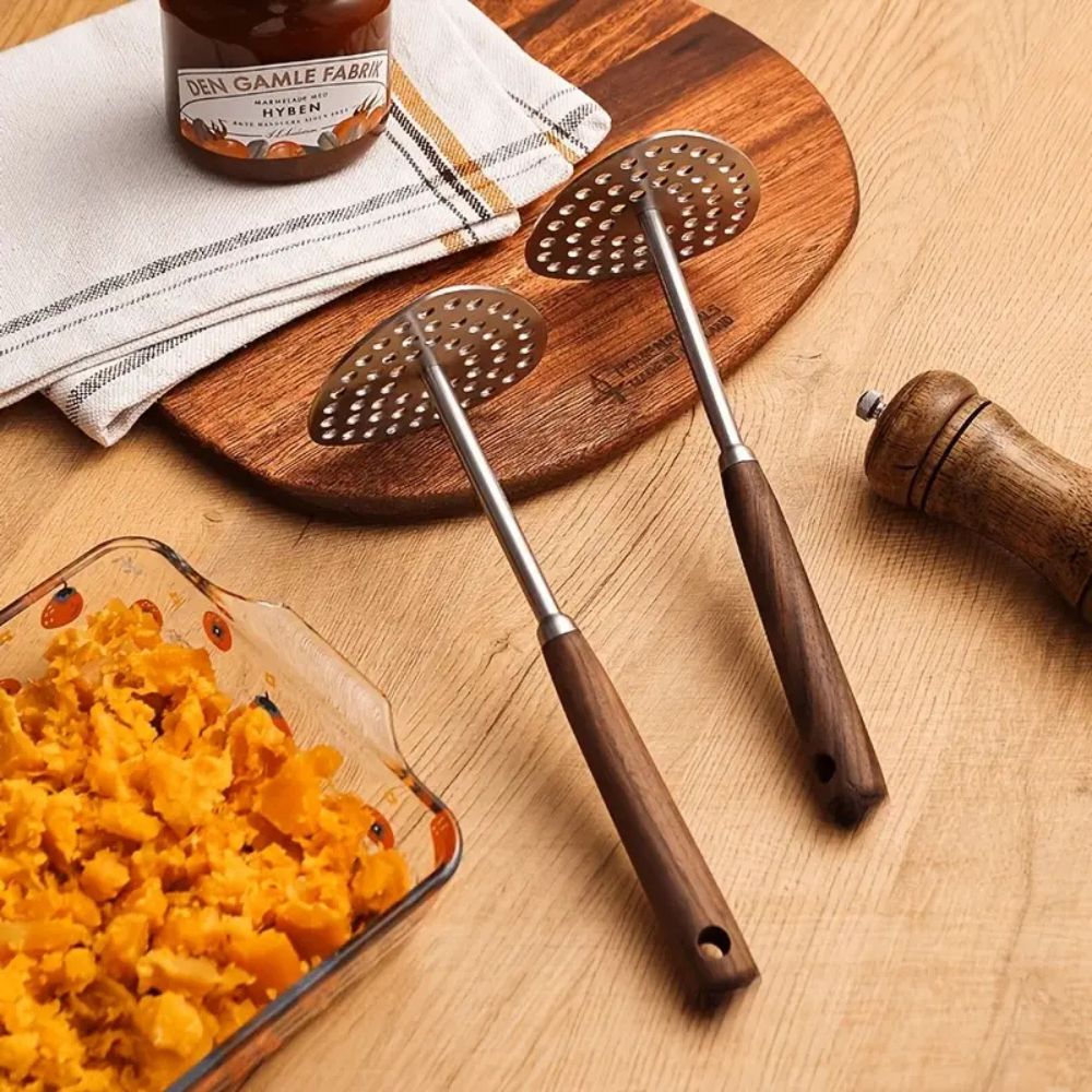 Stainless Steel Potato Masher Ergonomic Kitchen Tool Home Decor