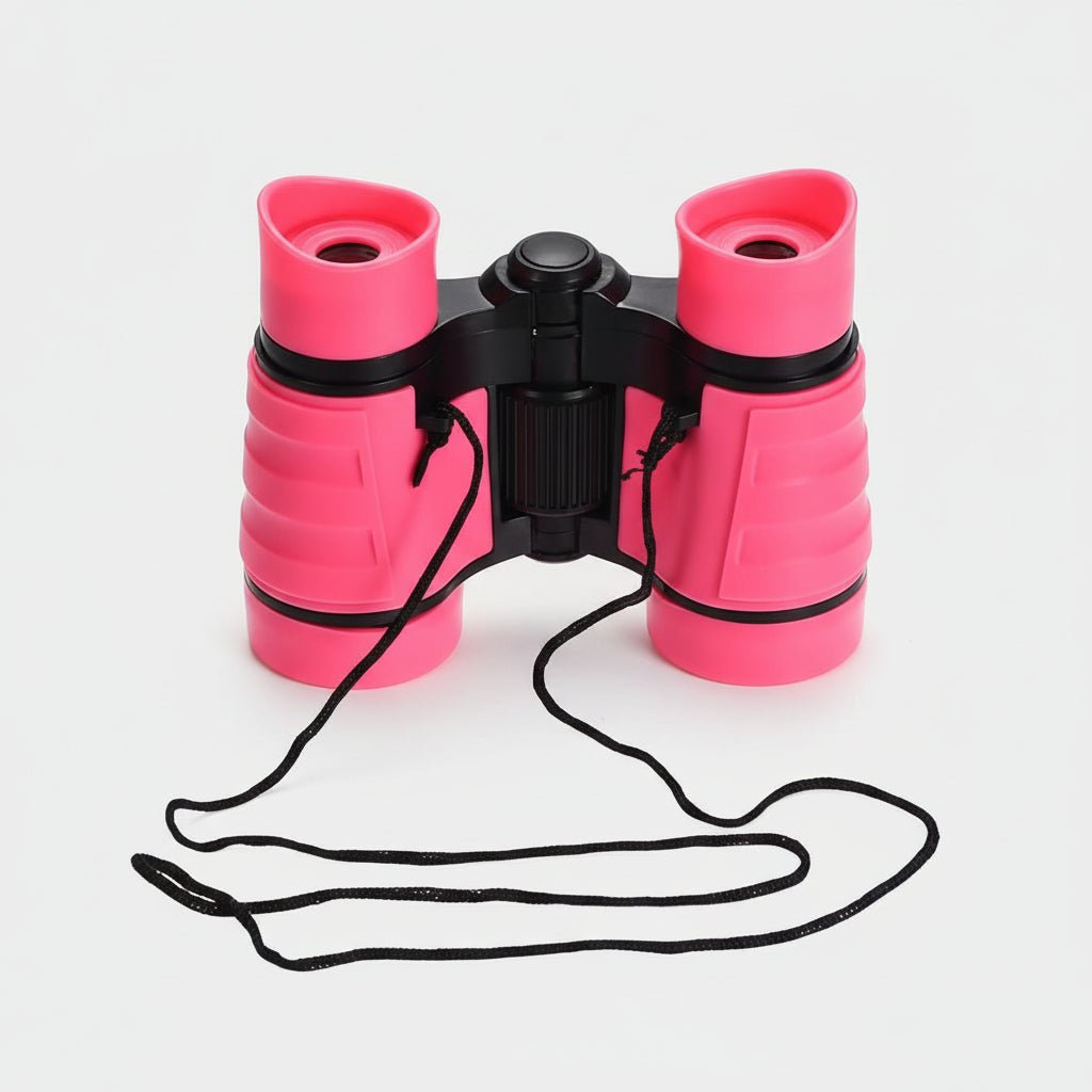 Compact Binoculars 4x30 Lightweight Rubber-Coated Travel Bird Watching Outdoor