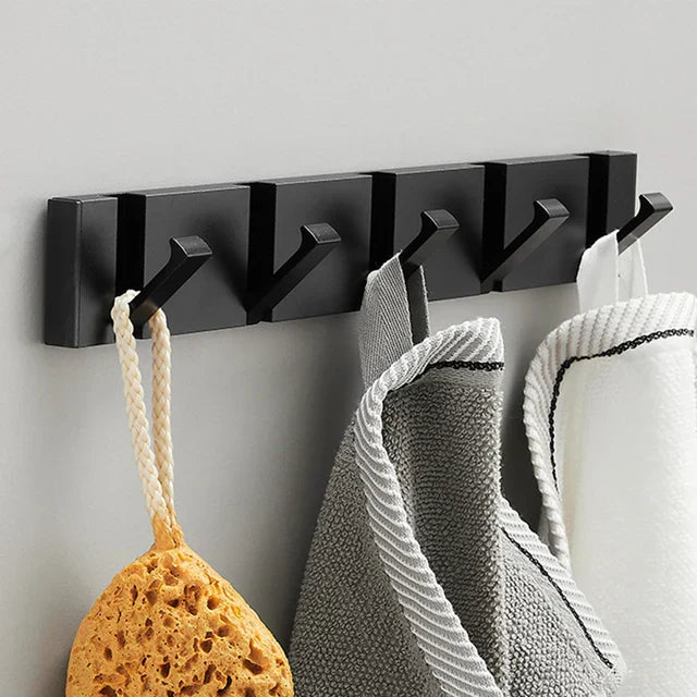 Foldable Wall Hook Set Minimalist Coat Hook Hallway Bedroom Decor