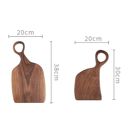 Premium Walnut Wood Cutting Board Set of 2 Kitchen Decor
