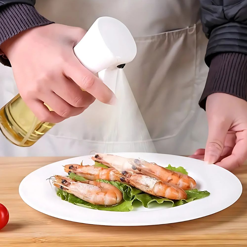 Oil Mist Spray Bottle Refillable Kitchen Cooking Spray Home Decor