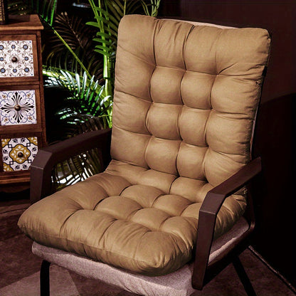 Outdoor Chair Cushion Tufted Seat Pad Patio Outdoor Dining Entertaining