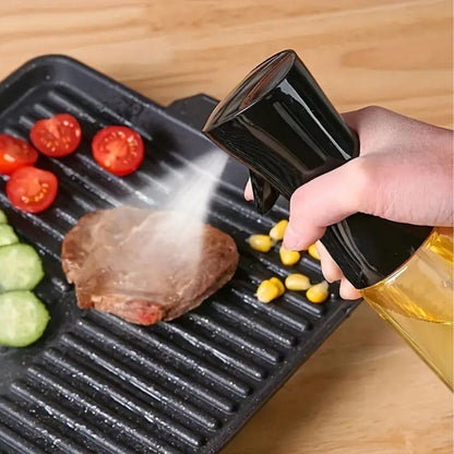 Oil Mist Spray Bottle Refillable Kitchen Cooking Spray Home Decor