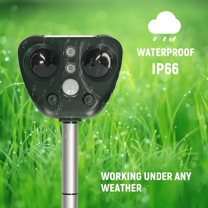 Solar Bird Repeller Ultrasonic Outdoor Garden Pest Control