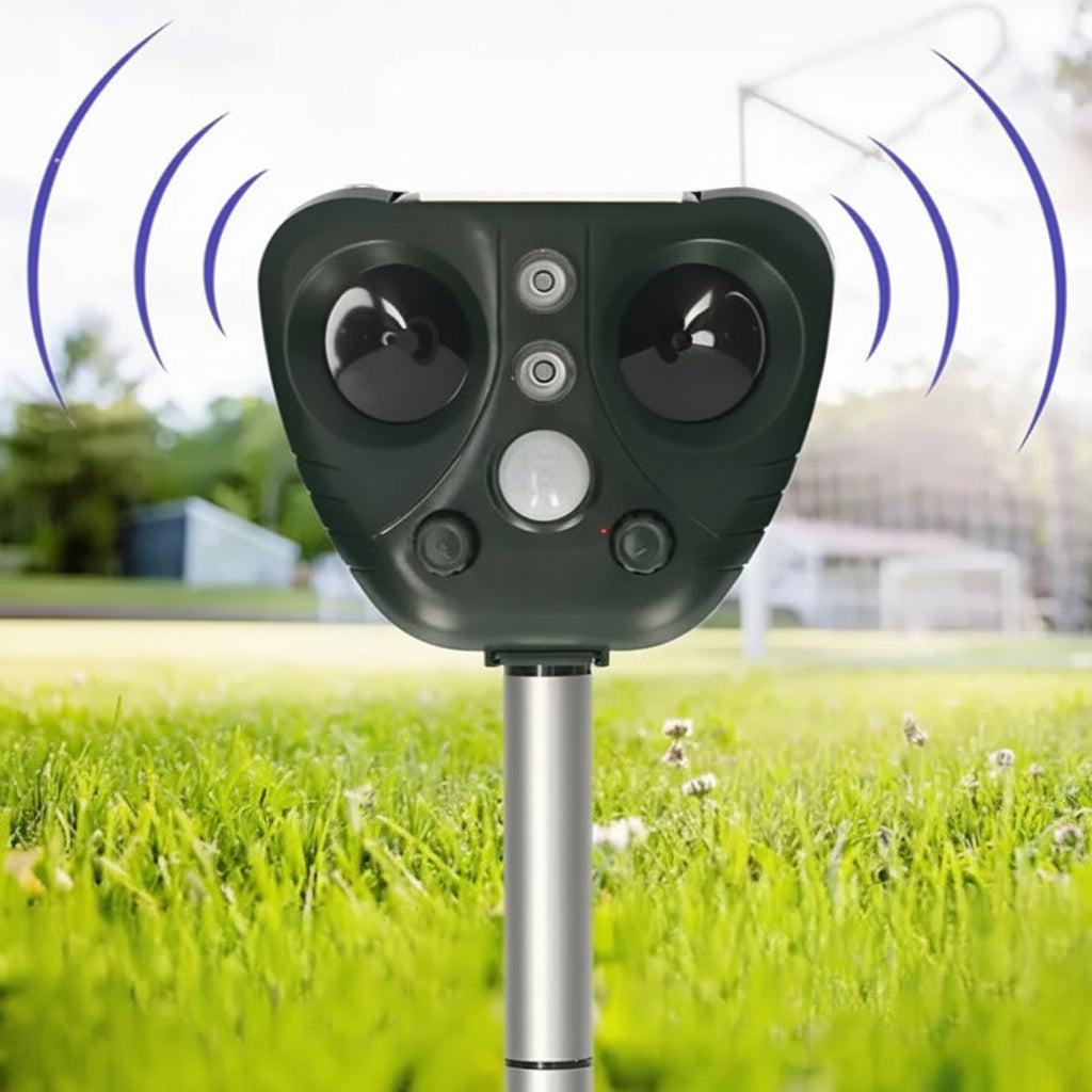Solar Bird Repeller Ultrasonic Outdoor Garden Pest Control