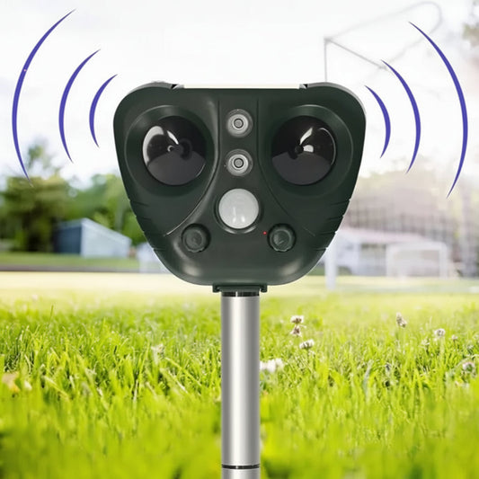 Solar Bird Repeller Ultrasonic Outdoor Garden Pest Control