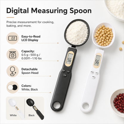 Digital Measuring Spoon Scale Kitchen Baking Gift Ideas