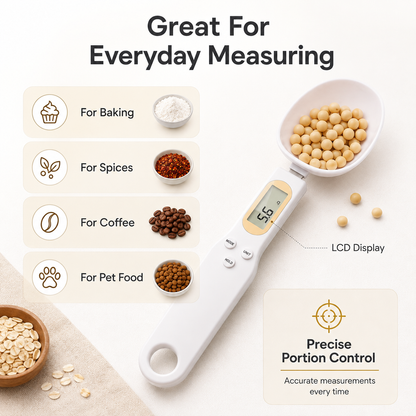 Digital Measuring Spoon Scale Kitchen Baking Gift Ideas