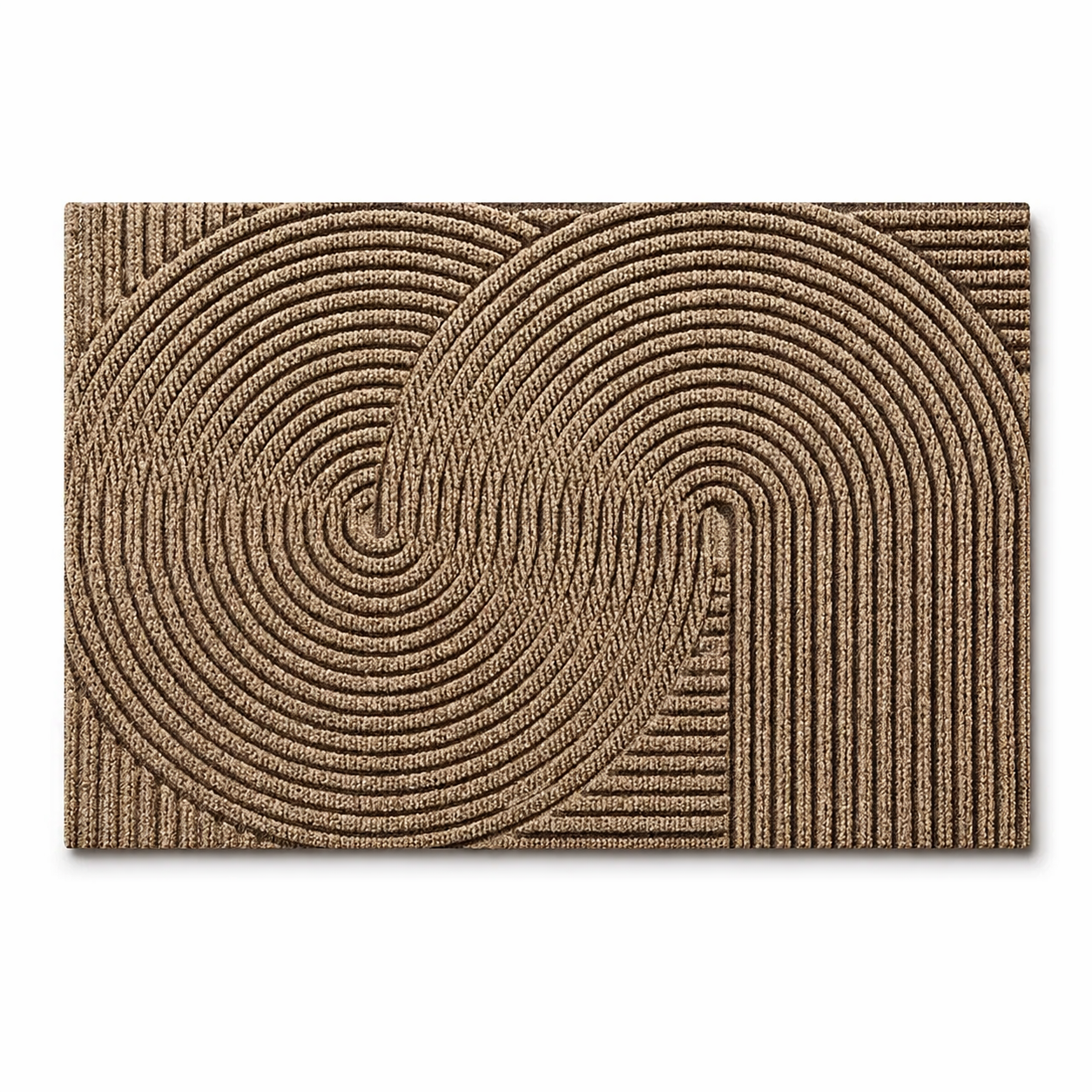 Non-Slip Textured Door Mat Modern Dirt Resistant Entry Mat Home Decor