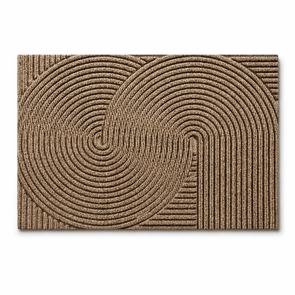 Non-Slip Textured Door Mat Modern Dirt Resistant Entry Mat Home Decor