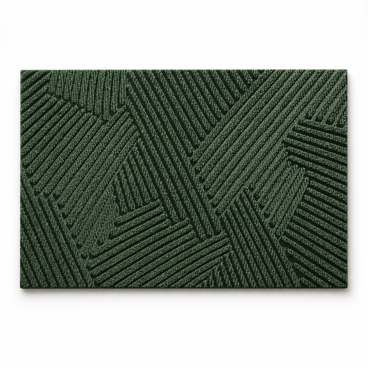 Non-Slip Textured Door Mat Modern Dirt Resistant Entry Mat Home Decor