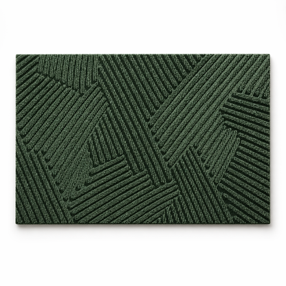 Non-Slip Textured Door Mat Modern Dirt Resistant Entry Mat Home Decor