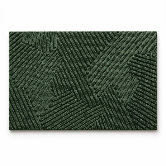 Non-Slip Textured Door Mat Modern Dirt Resistant Entry Mat Home Decor