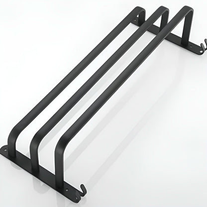 3-Layer Wall Mounted Towel Rack No Drill Bathroom Storage Home Decor