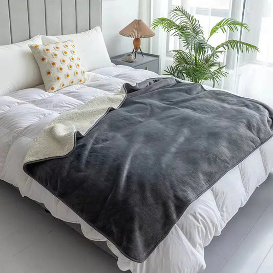 Waterproof Pet Blanket Soft Fleece Dog Cat Sofa Protector