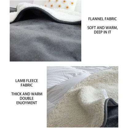 Waterproof Pet Blanket Soft Fleece Dog Cat Sofa Protector