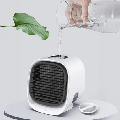 Portable USB Air Cooler 3-Speed Personal Cooling Fan Compact Desktop Home Office