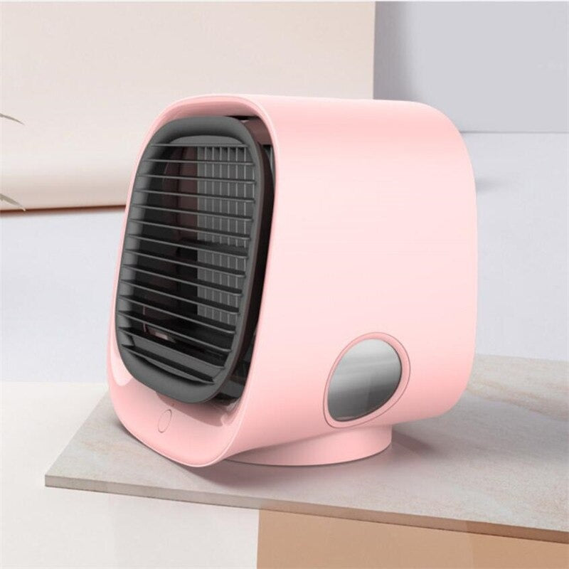 Portable USB Air Cooler 3-Speed Personal Cooling Fan Compact Desktop Home Office
