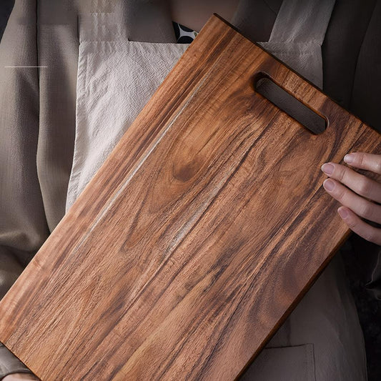 Acacia Wood Cutting Board Natural Thick Kitchen Chopping Board Home Decor