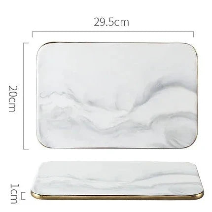 Natural Marble Cutting Board Pastry Board Kitchen Serving Board Home Decor