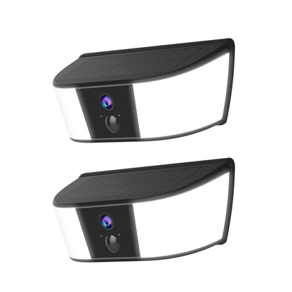 2K Solar Outdoor Security Camera WiFi Battery Powered Night Vision Home Protection