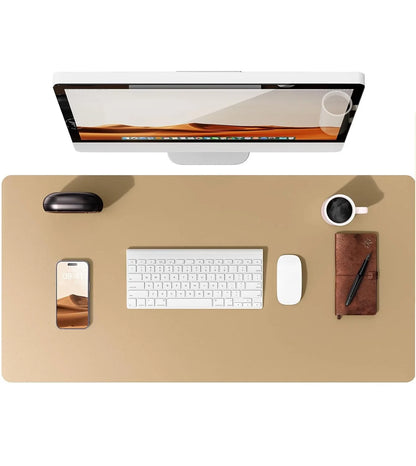 Non-Slip PU Leather Desk Pad Protector Large Office Desk Mat Home Decor