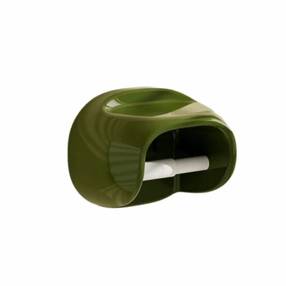 Wall Mounted Toilet Paper Holder No Drill Waterproof Storage Box