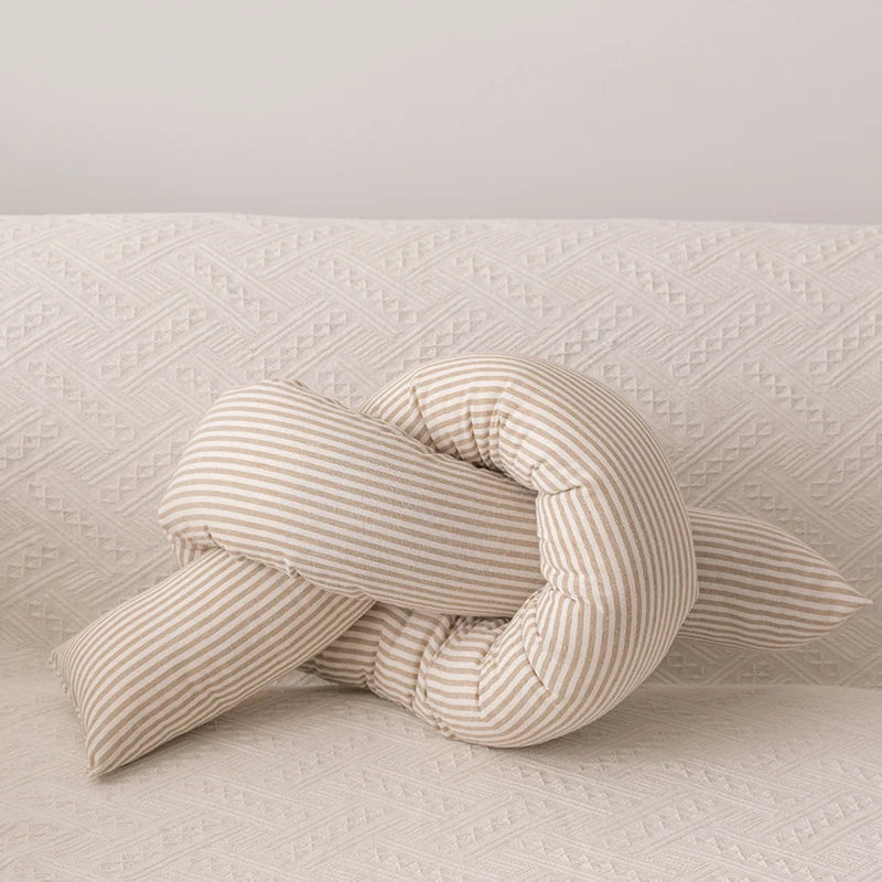 Plush Shape Pillow Cloud Star Moon Knot Sugar Kids Room Decor