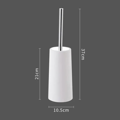 Nordic Toilet Brush with Holder Set Modern Bathroom Decor