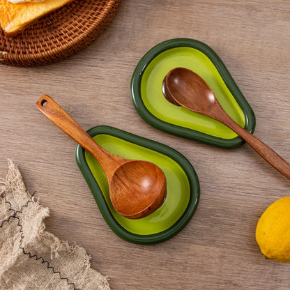 Ceramic Spoon Rest Kitchen Countertop Cooking Utensil Holder