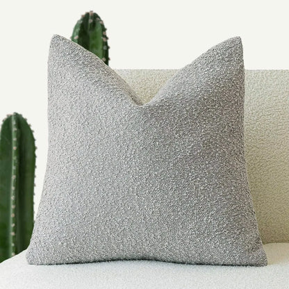 Bouclé Textured Cushion Cover Soft Looped Sofa Pillow Cover Home Decor