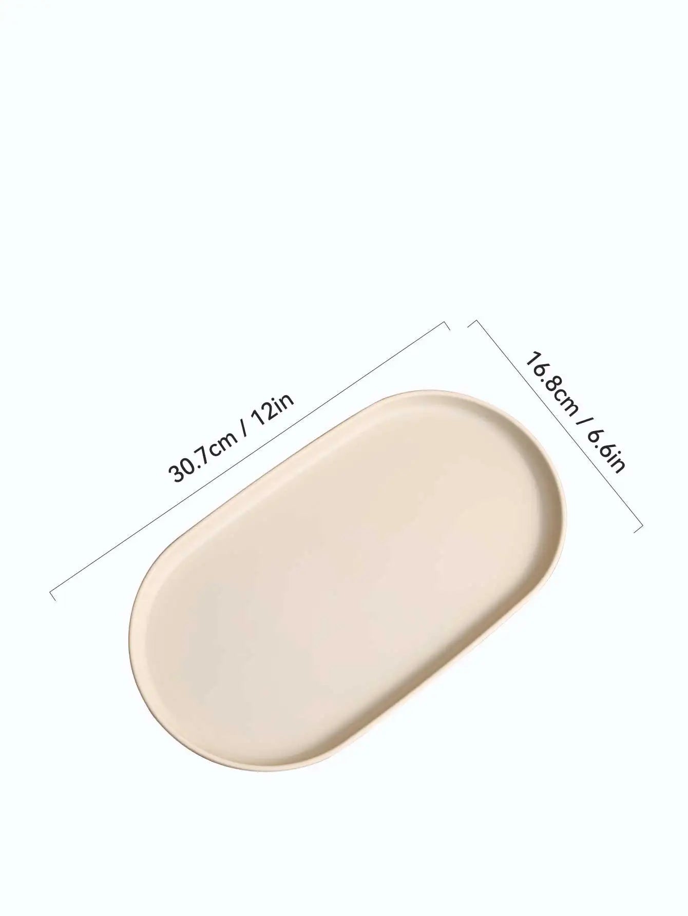 Oval Decorative Storage Tray Jewellery Organiser Vanity Tray Home Decor