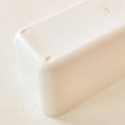 Bamboo Lid Bread Box Storage Bin Rectangular Kitchen Decor