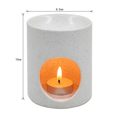 Ceramic Oil Burner and Wax Melt Warmer Tea Light Aromatherapy Home Decor