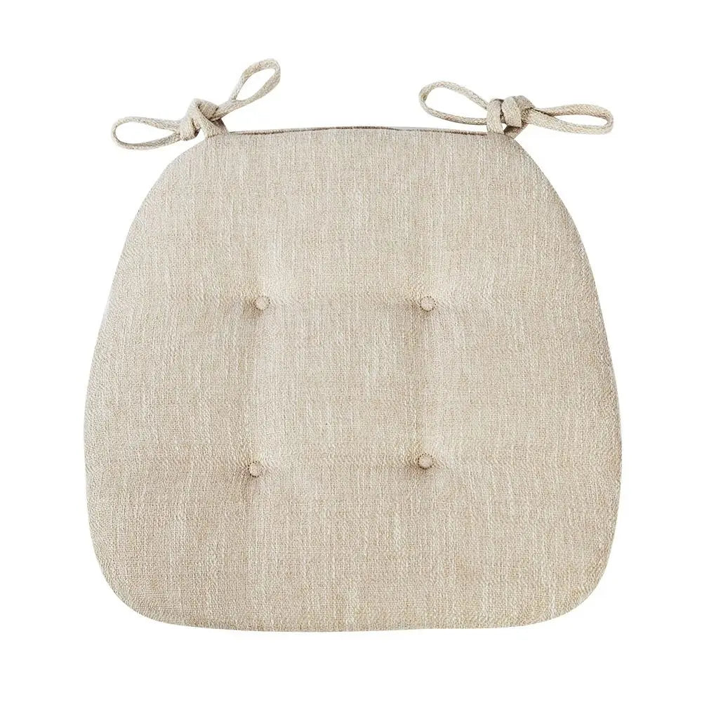 Anti-Slip Linen Dining Chair Cushion Indoor Outdoor Seat Pad Home Decor