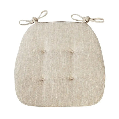 Anti-Slip Linen Dining Chair Cushion Indoor Outdoor Seat Pad Home Decor
