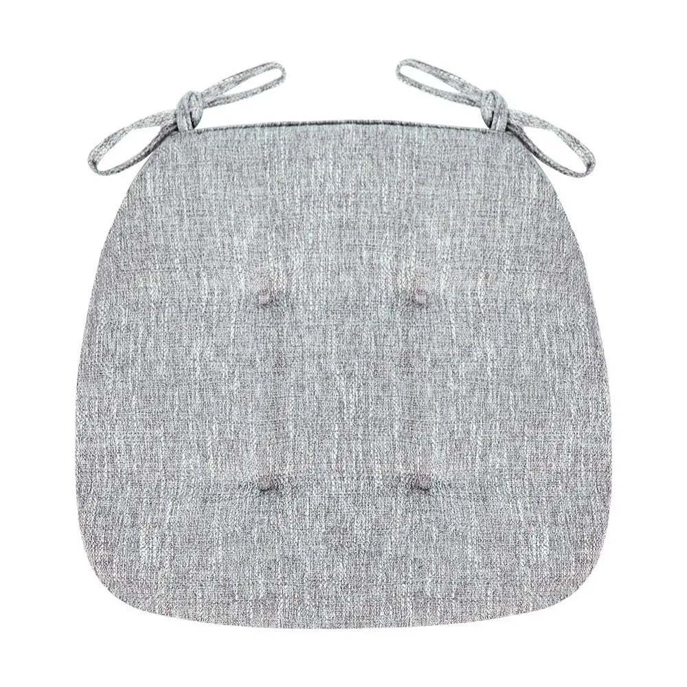 Anti-Slip Linen Dining Chair Cushion Indoor Outdoor Seat Pad Home Decor