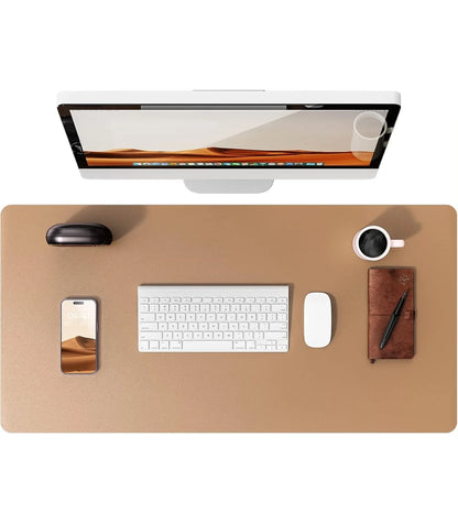 Non-Slip PU Leather Desk Pad Protector Large Office Desk Mat Home Decor