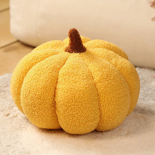 Plush Pumpkin Cushion Throw Pillow Soft Seat Cushion Autumn Home Decor