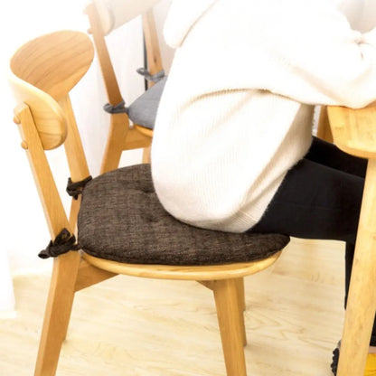 Anti-Slip Linen Dining Chair Cushion Indoor Outdoor Seat Pad Home Decor