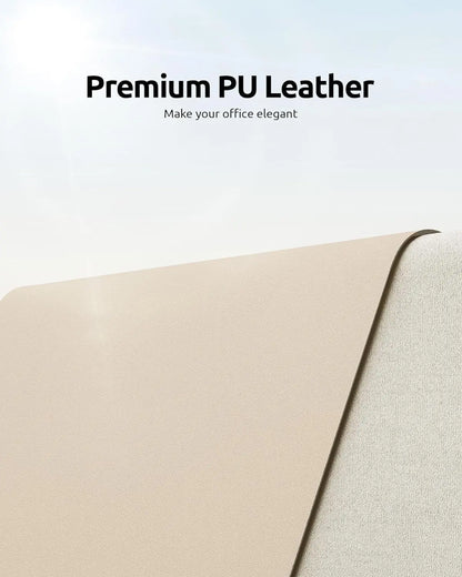 Non-Slip PU Leather Desk Pad Protector Large Office Desk Mat Home Decor