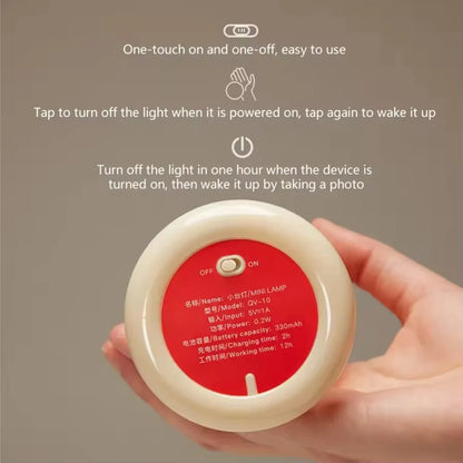 Mini Sunset Projection Lamp USB Rechargeable LED Ambient Light Home Decor