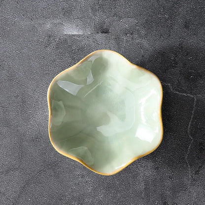 Ceramic Oval Jewellery Tray Decorative Storage Vanity Tray Home Decor