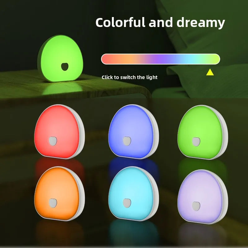 White Noise Machine with RGB Night Light Rechargeable Touch-Control Sleep Sound Home Decor