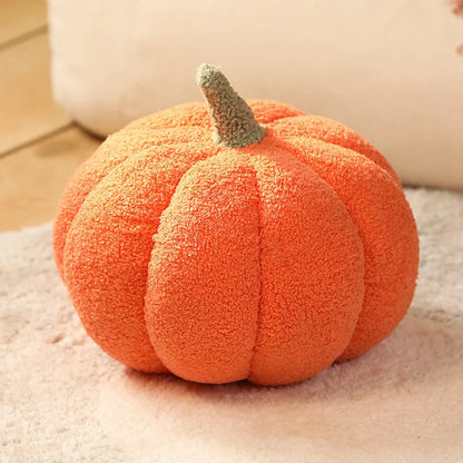 Plush Pumpkin Cushion Throw Pillow Soft Seat Cushion Autumn Home Decor