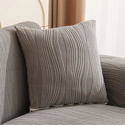 Jacquard Textured Cushion Cover Thick Soft Knitted Sofa Pillow Cover Home Decor