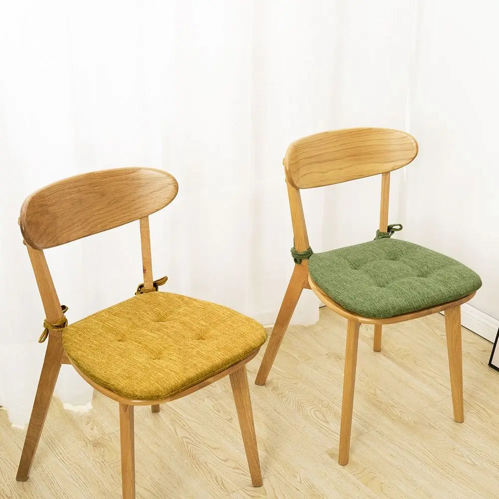 Anti-Slip Linen Dining Chair Cushion Indoor Outdoor Seat Pad Home Decor